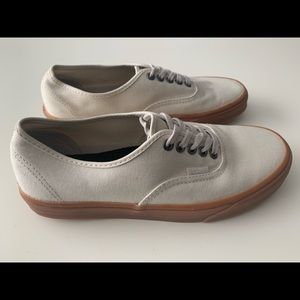 Vans Authentic Old Skool Cream and Gum Sole Shoes